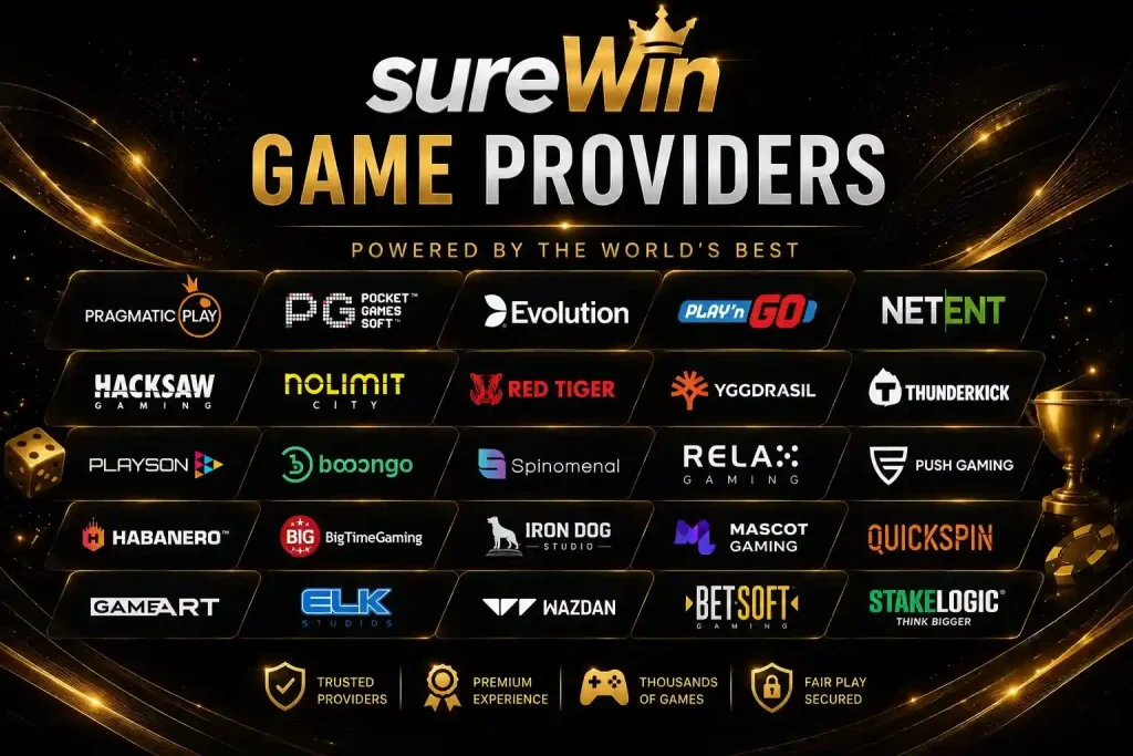 SureWin Game Providers